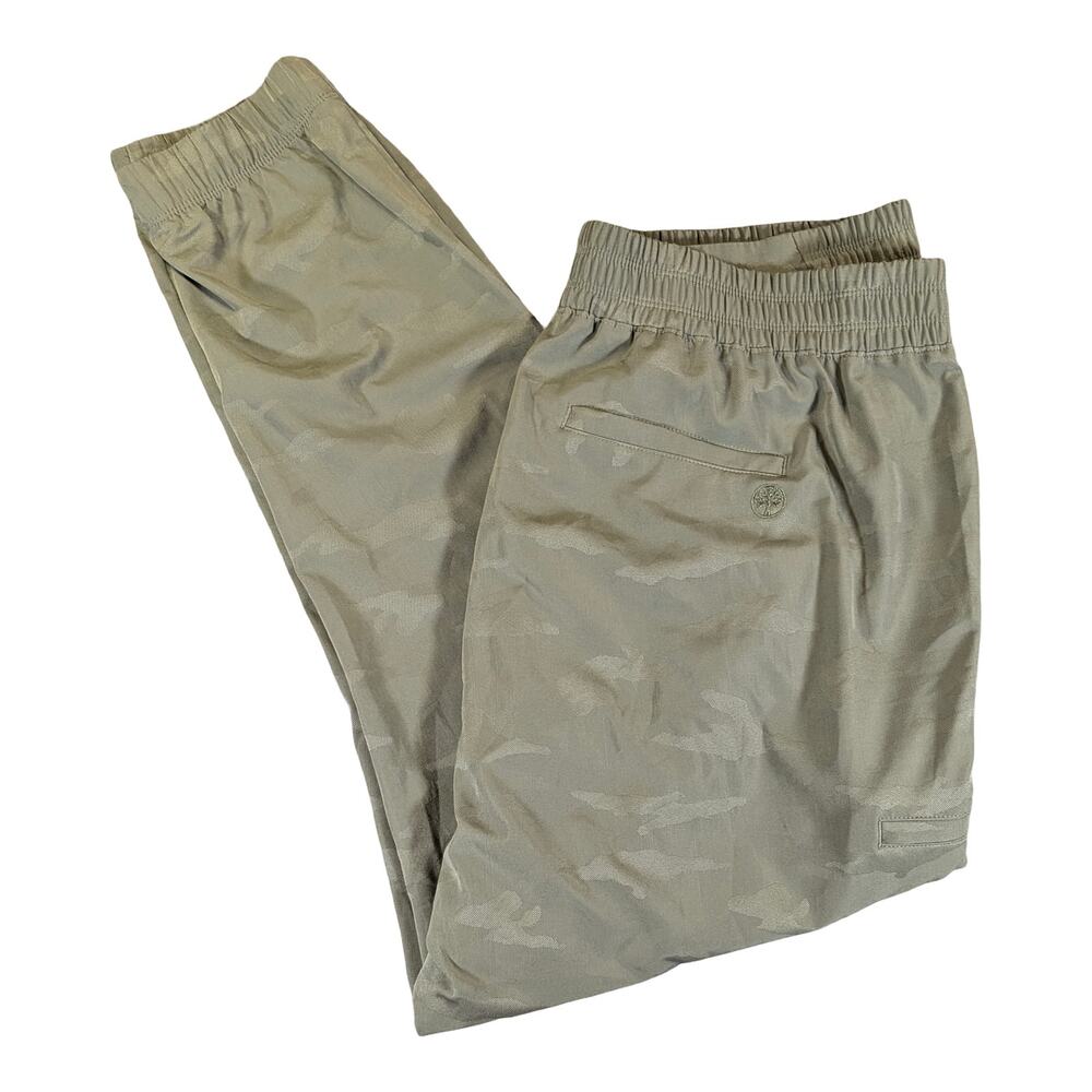 Healing Hands Purple Label Jogger Scrub Pants Womens XL Green Camo Jacquard - Picture 4 of 8